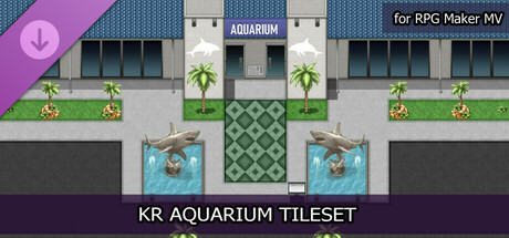 RPG Maker MV - KR Aquarium Tileset cover art