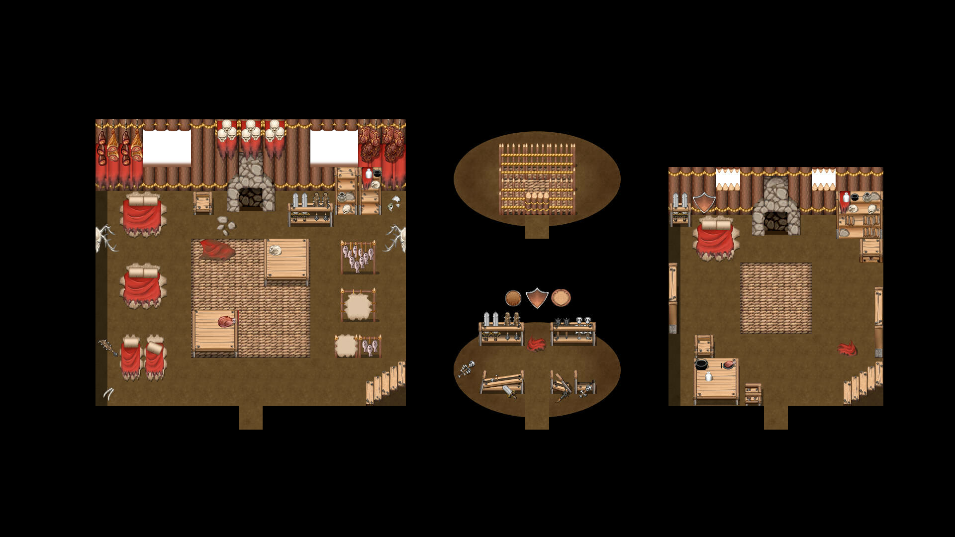 #1. RPG Maker MZ - KR Tribal Fort Tileset (Steam) 由: KOMODO