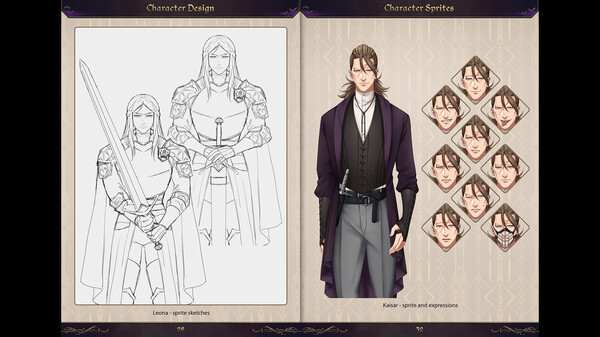 Demonheart: The Cursed Trial - Artbook