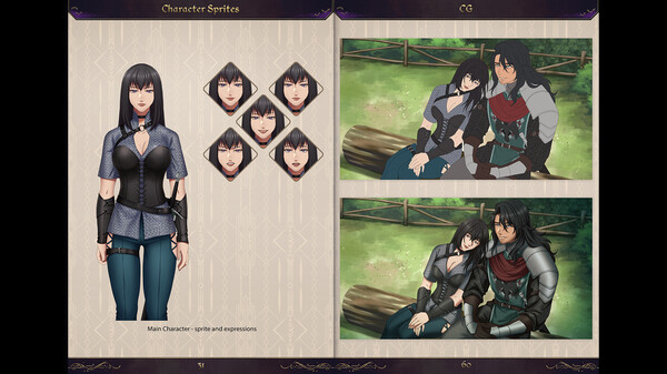 Demonheart: The Cursed Trial - Artbook