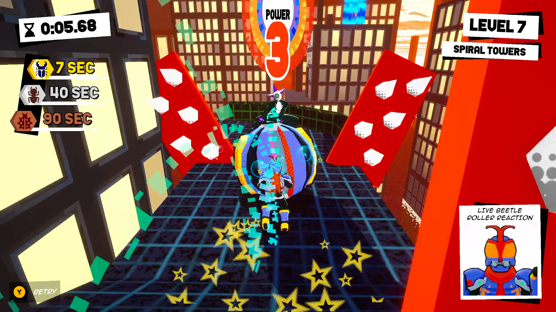 GO! GO! Beetle Roller! screenshot #1