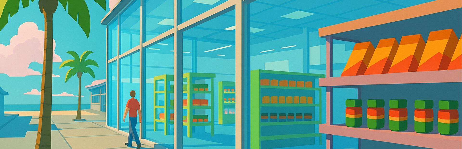 Island Supermarket Simulator