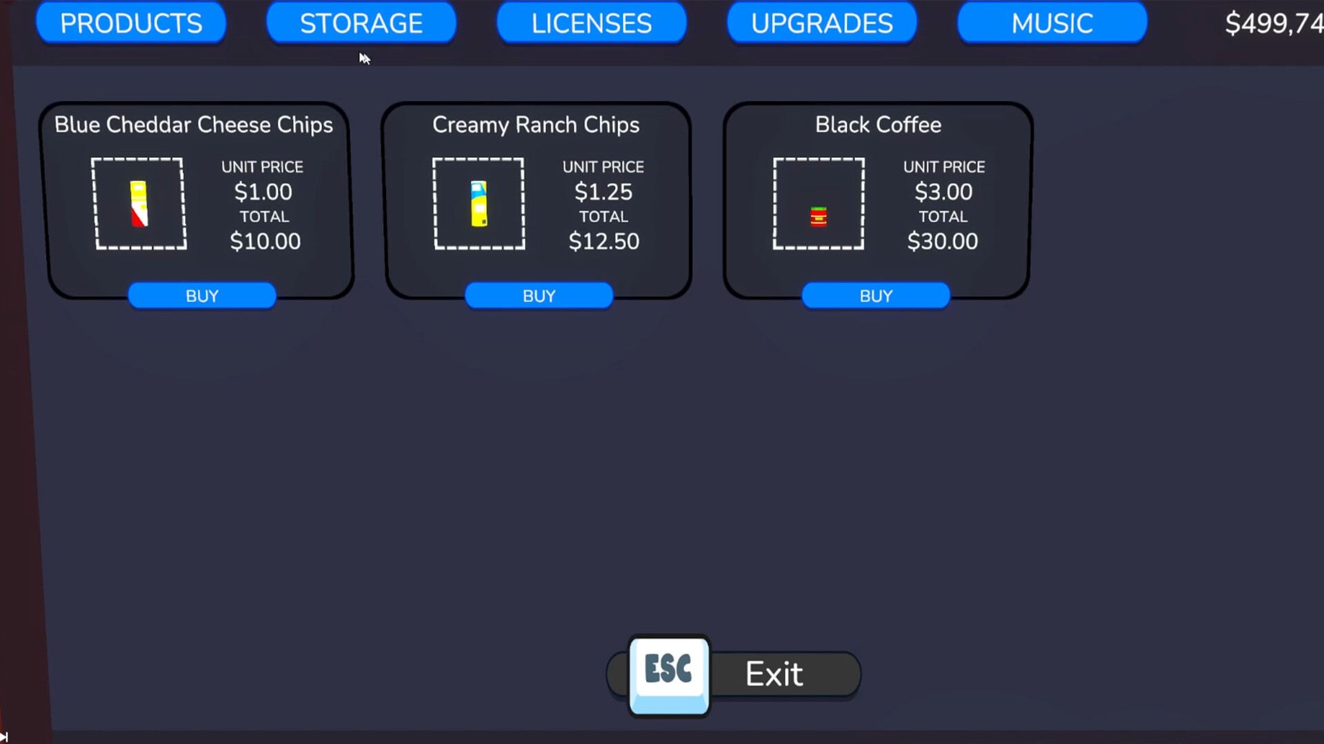 #6. Island Supermarket Simulator (Steam) By: Sir Loin Studios