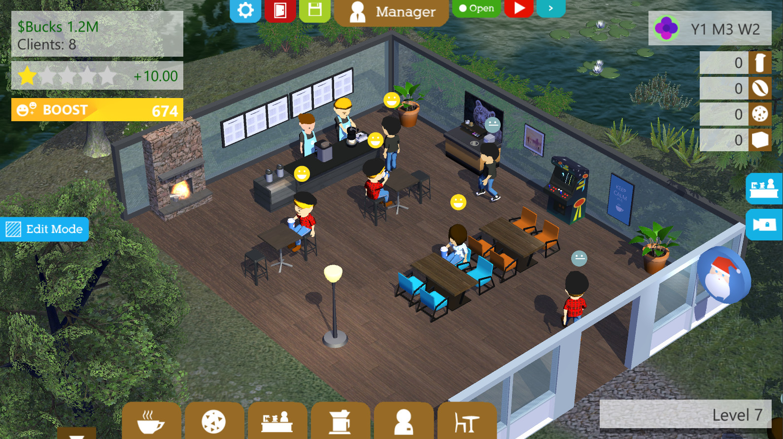 Coffee Shop Tycoon в Steam