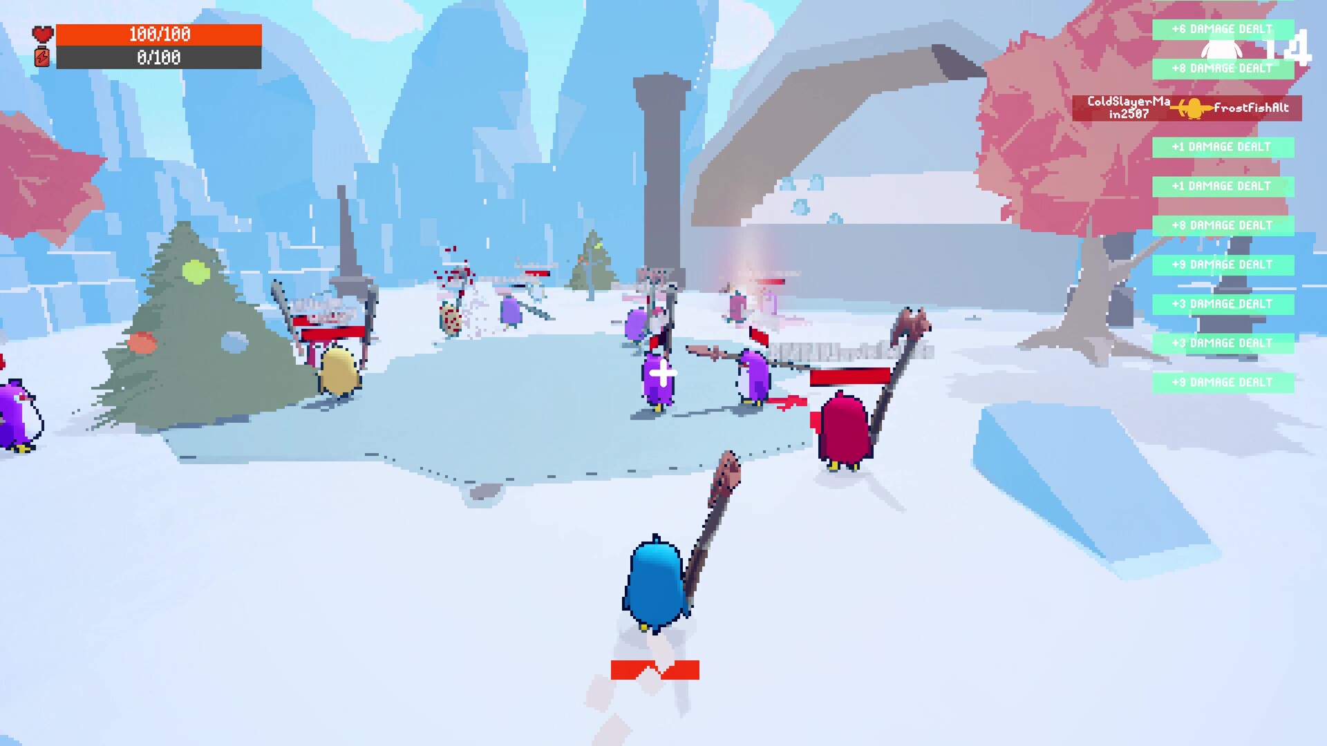 Penguin Gladiators screenshot #8