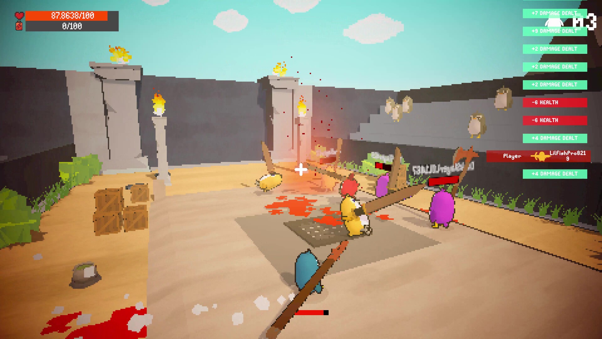 Penguin Gladiators screenshot #4