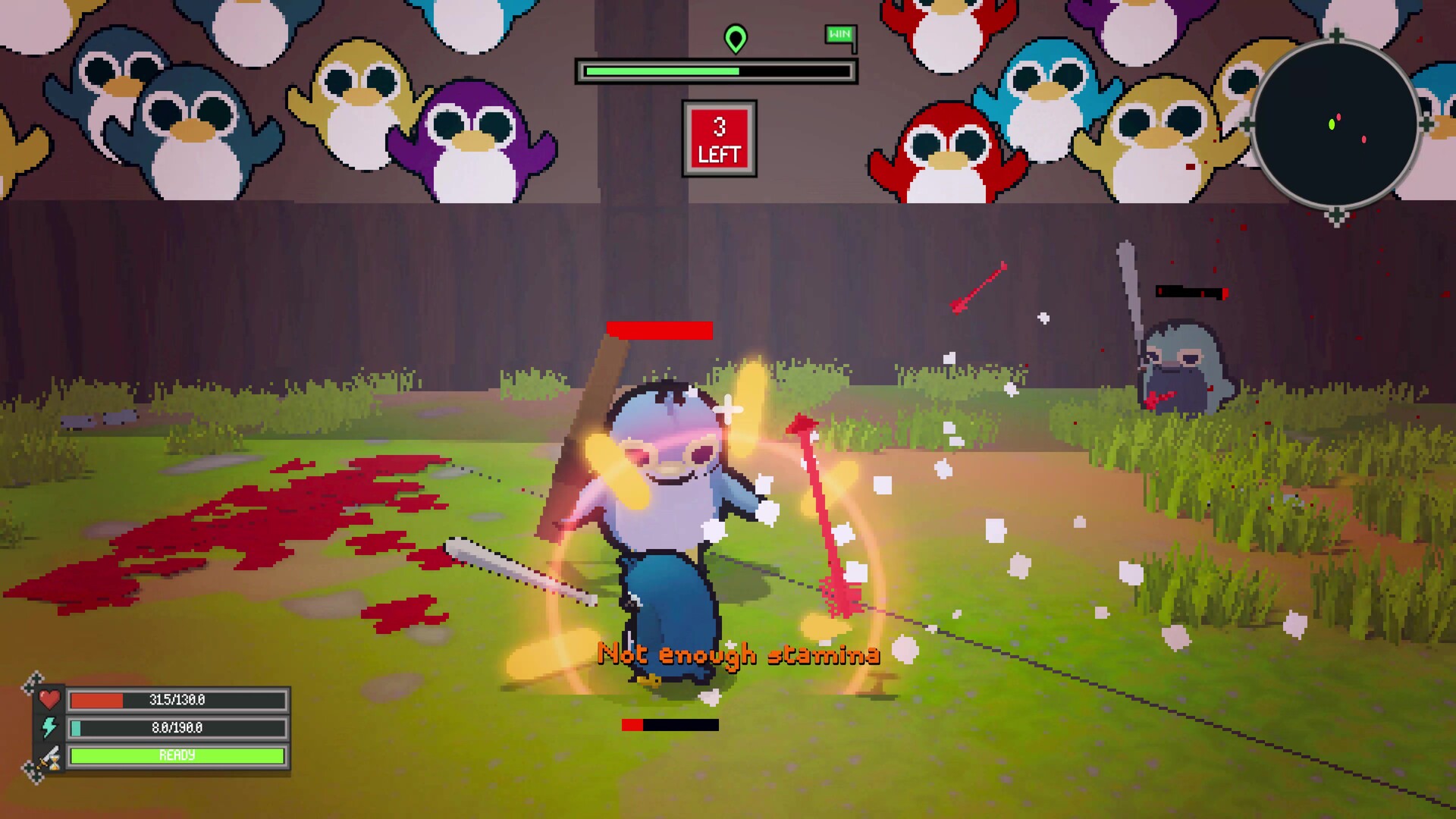 Penguin Gladiators screenshot #3