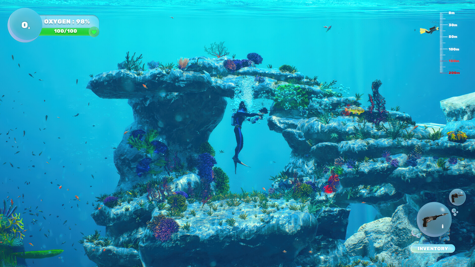 #3. Dive and Dine Simulator (Steam) 由: Alessandro Muscente