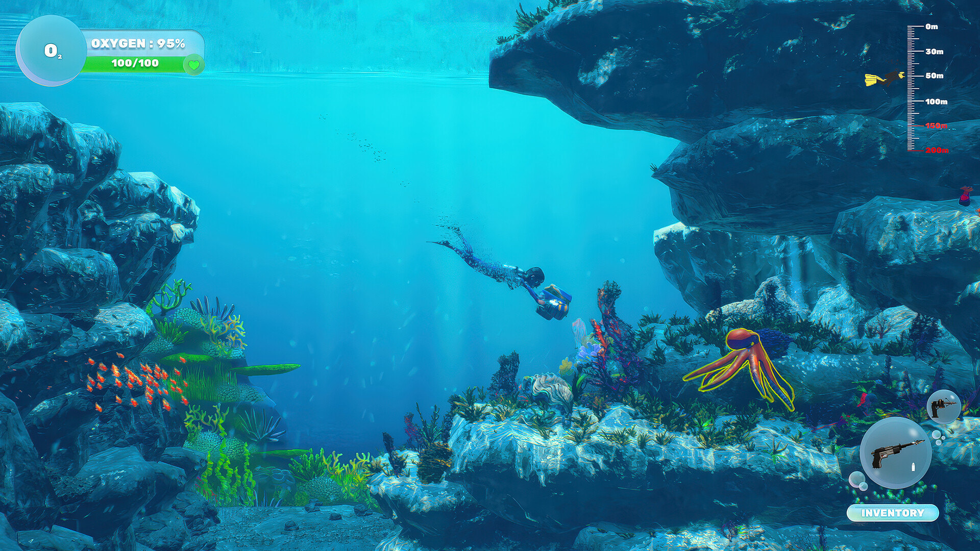 #4. Dive and Dine Simulator (Steam) 由: Alessandro Muscente