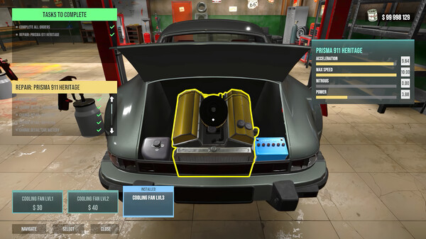 Car Tuning Garage Simulator screenshot 5
