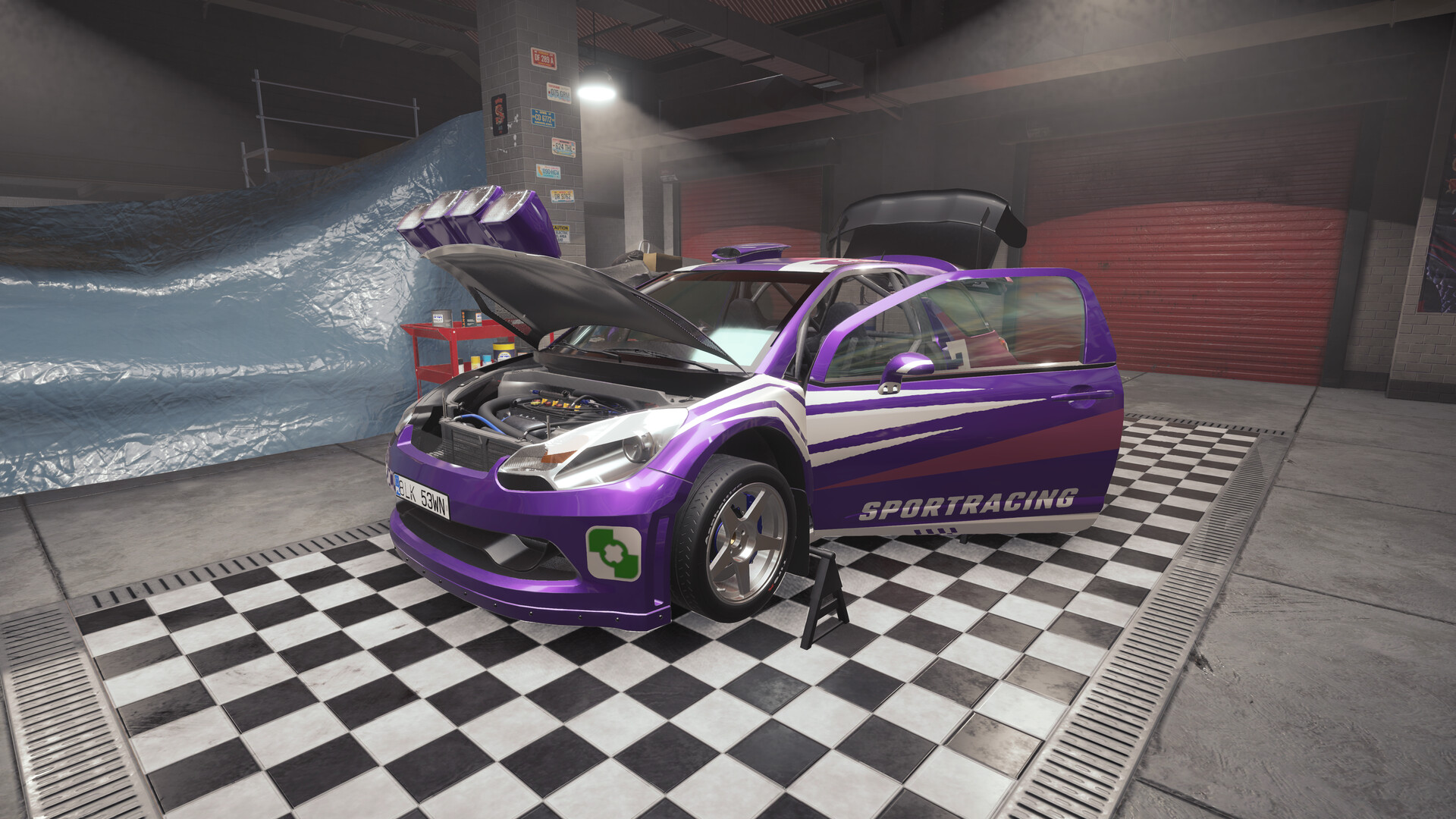 Rally Mechanic Simulator Light Edition: Hromaz GS3 Featured Screenshot #1
