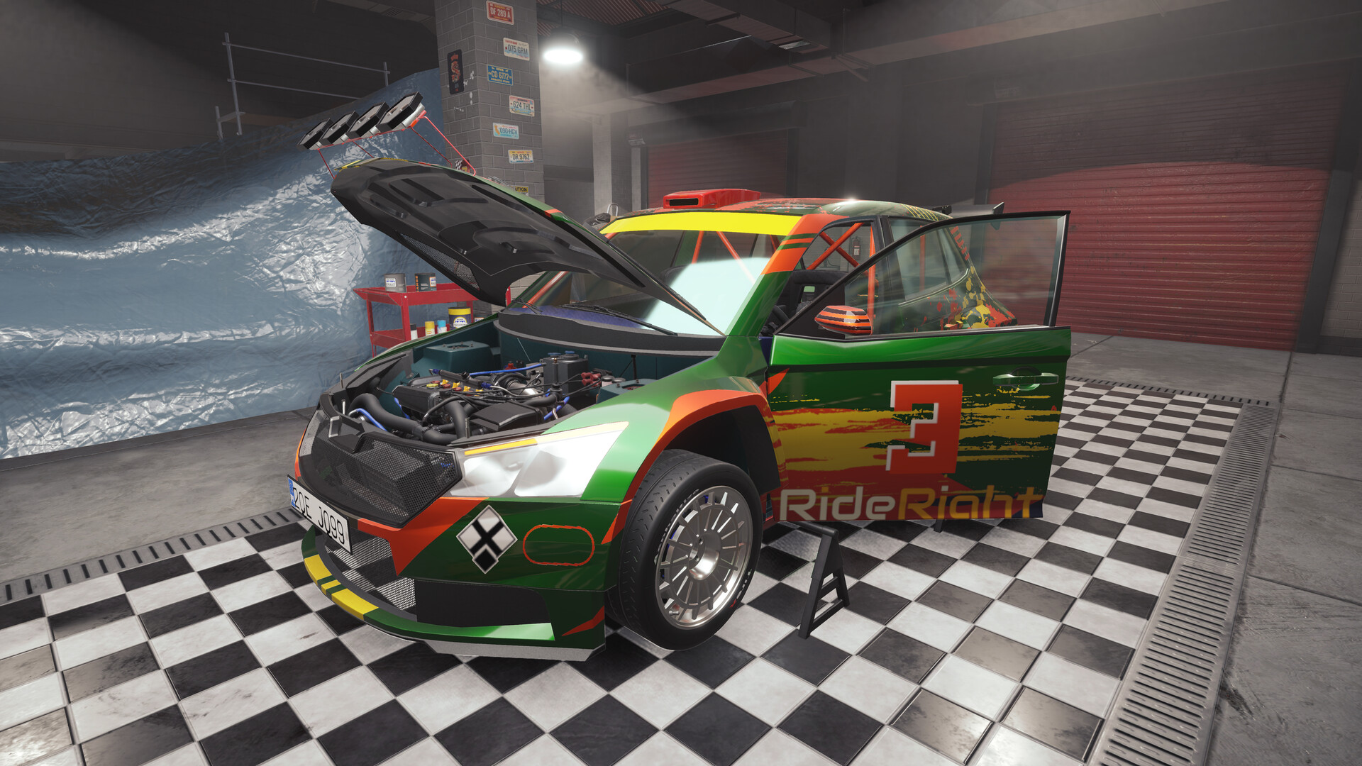 Rally Mechanic Simulator Light Edition: Saze Faze 5 Featured Screenshot #1