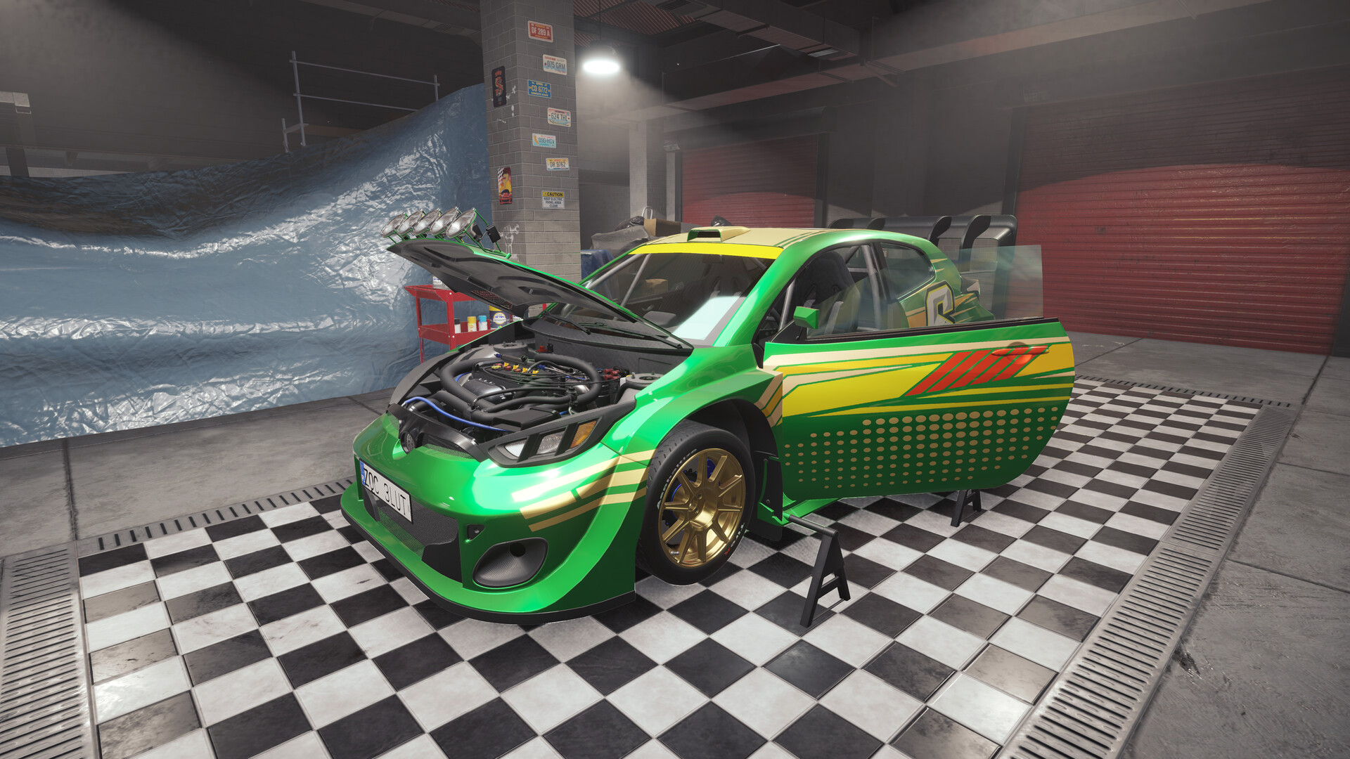 Rally Mechanic Simulator Light Edition: Tamashimi Road Sprinter Featured Screenshot #1