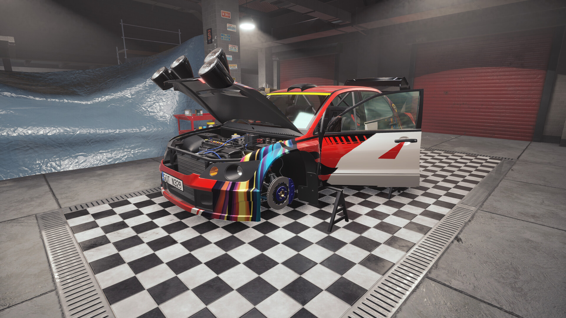 Rally Mechanic Simulator Light Edition: Mizuduki SF 8 Turbo Featured Screenshot #1
