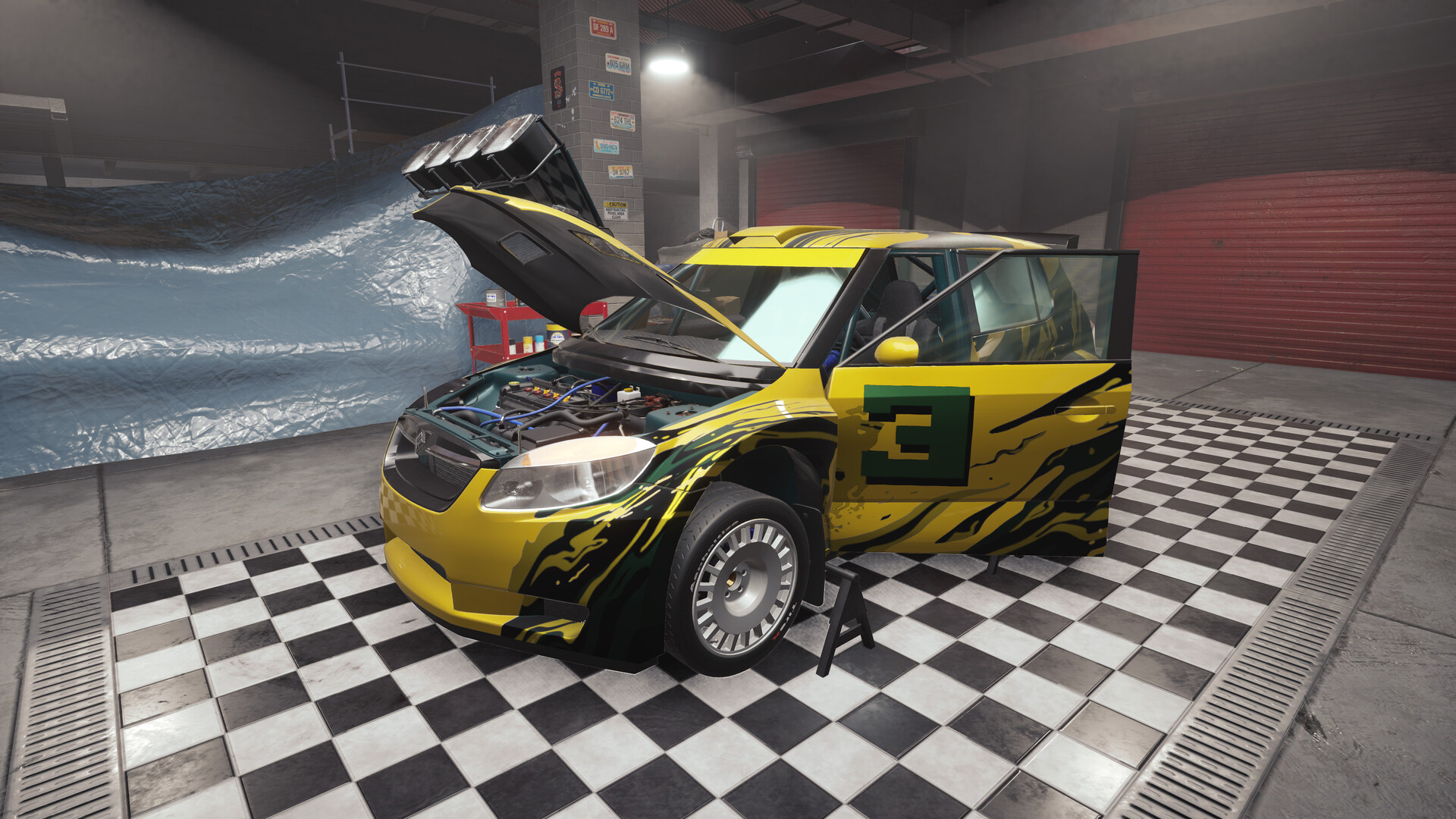 Rally Mechanic Simulator Light Edition: Saze F1000 Featured Screenshot #1