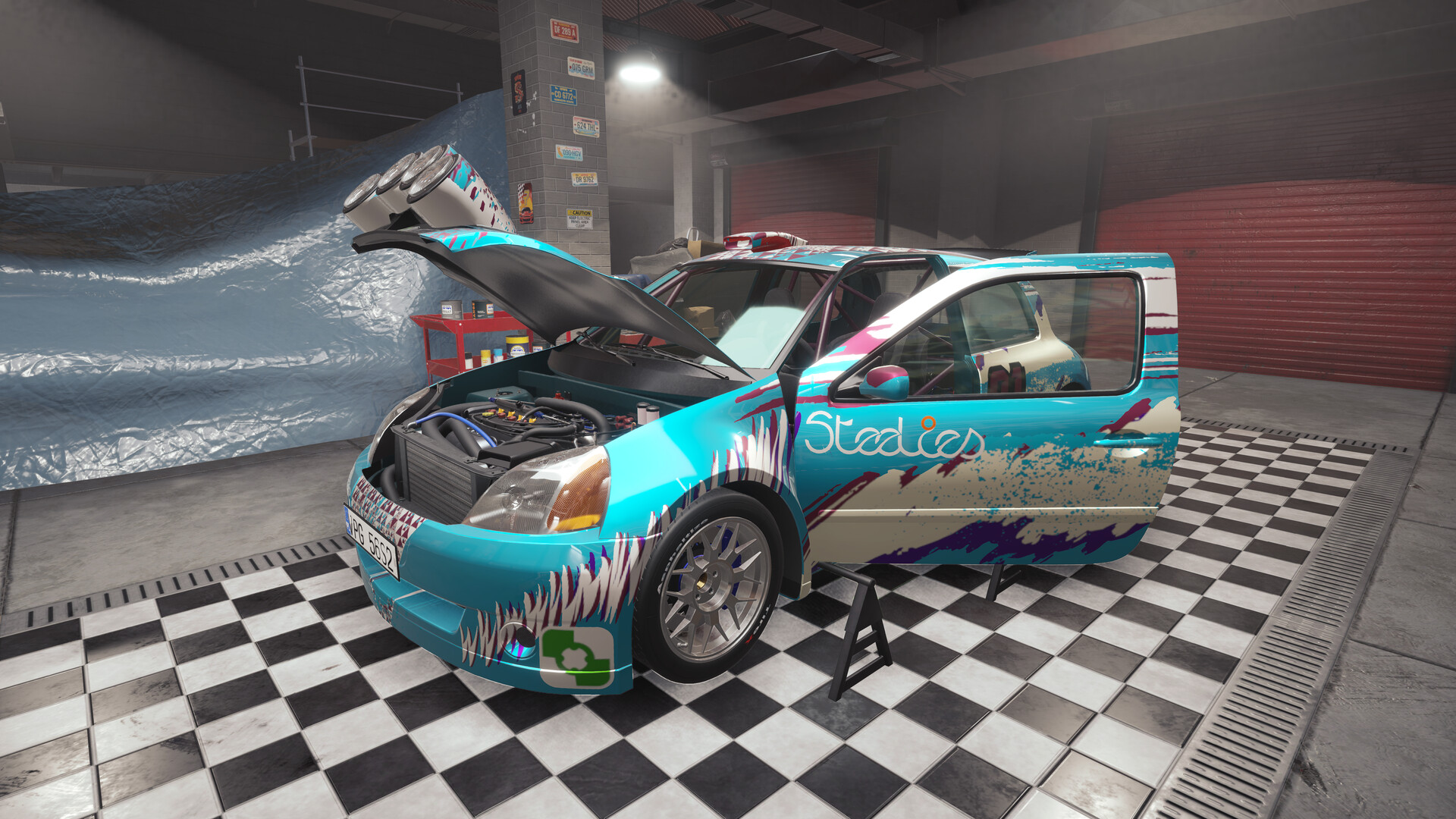 Rally Mechanic Simulator Light Edition: Hromaz S1600 Featured Screenshot #1