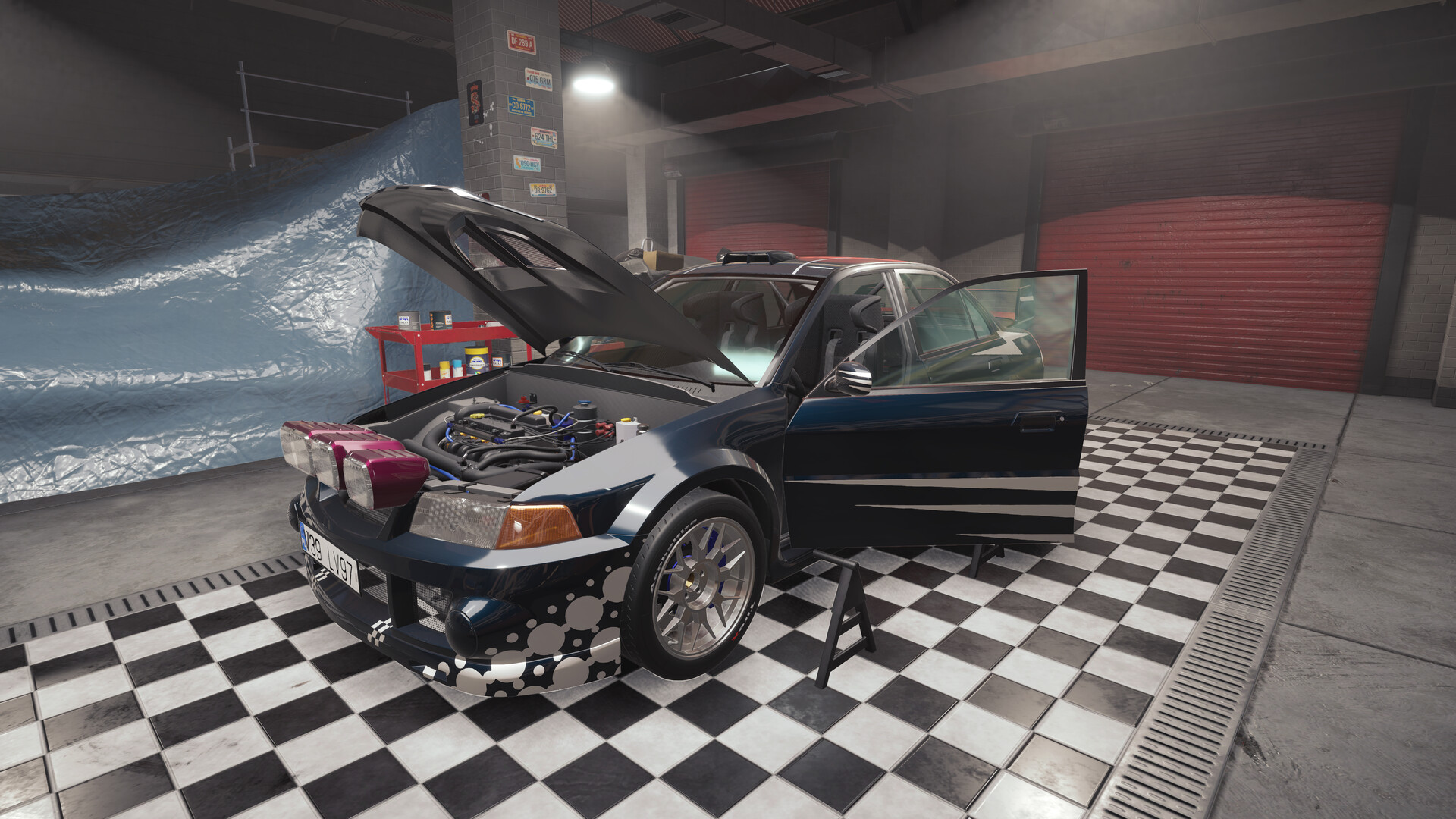 Rally Mechanic Simulator Light Edition: Mizuduki Revloution Featured Screenshot #1