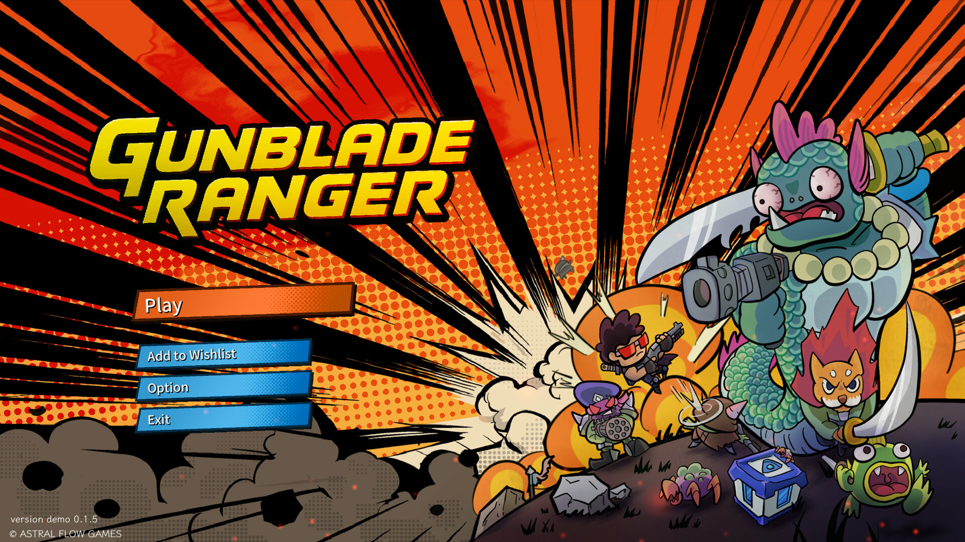 Gunblade Ranger screenshot 1