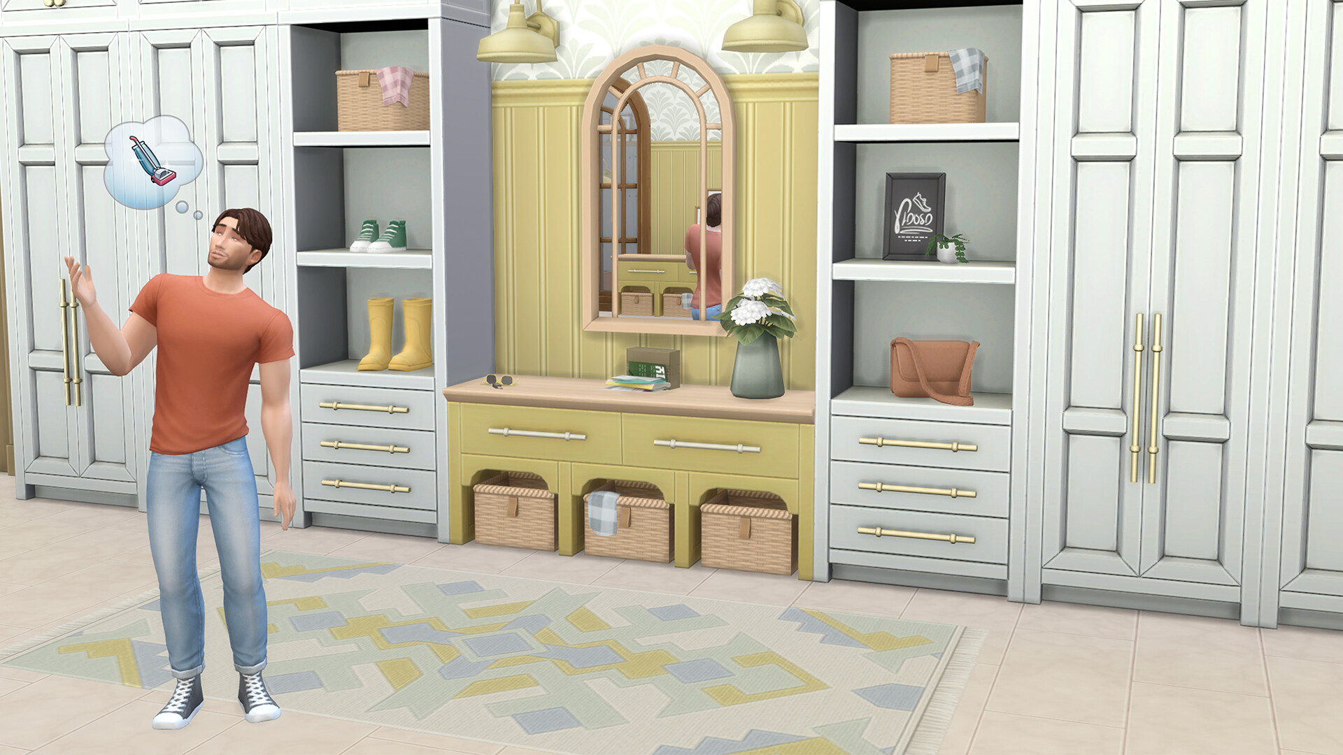 The Sims 4 Grange Mudroom Kit PC gameplay screenshot 2 of 3