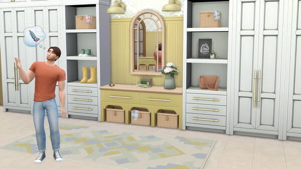 The Sims™ 4 Grange Mudroom Kit