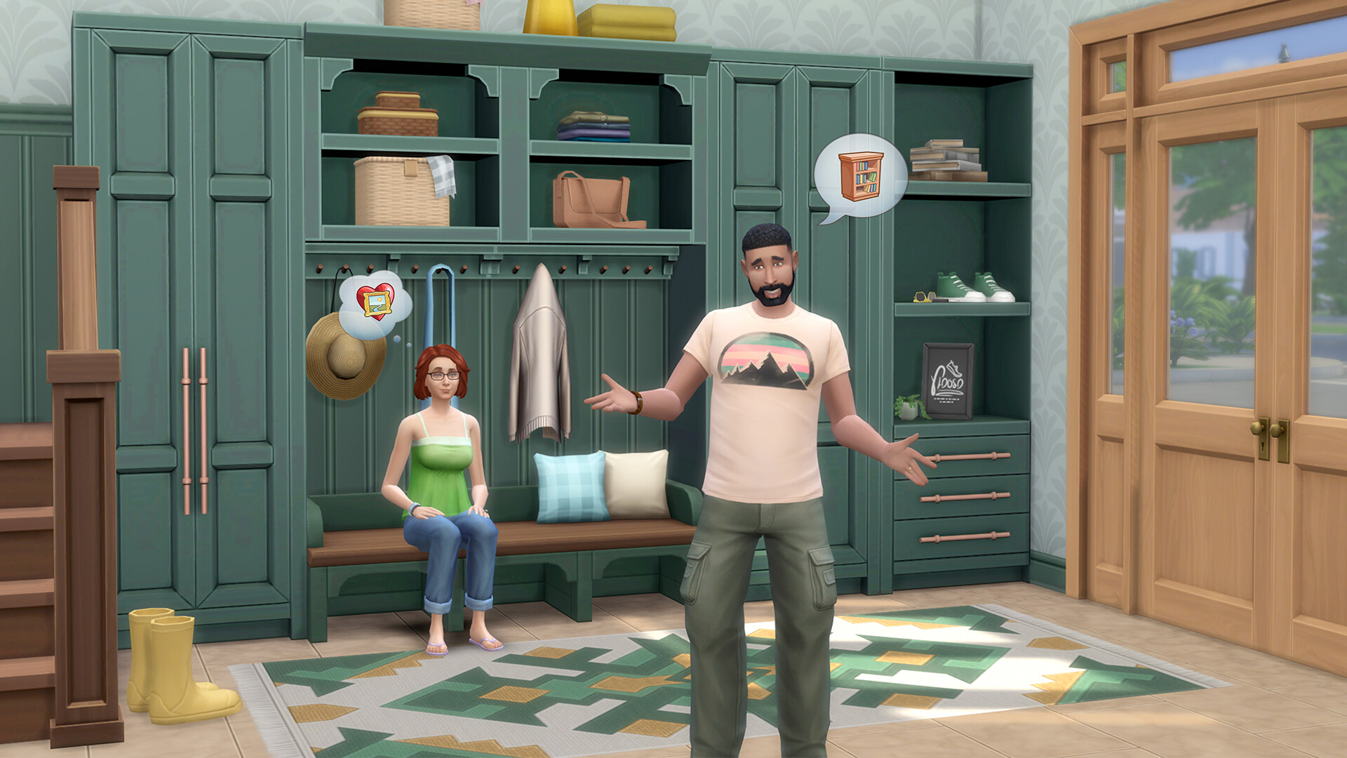 The Sims™ 4 Grange Mudroom Kit Featured Screenshot #1