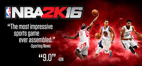 Steam header art for NBA 2K16
