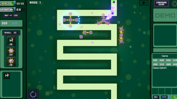Chemistower screenshot 1