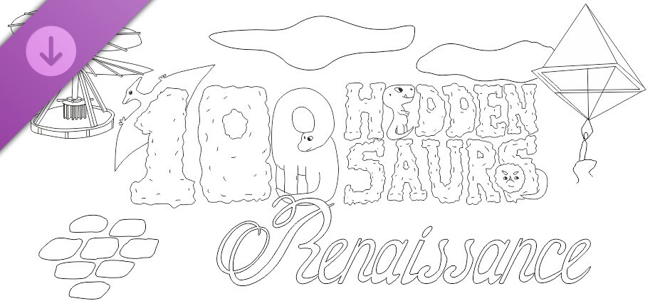 100 Hiddensaurs - Renaissance cover art