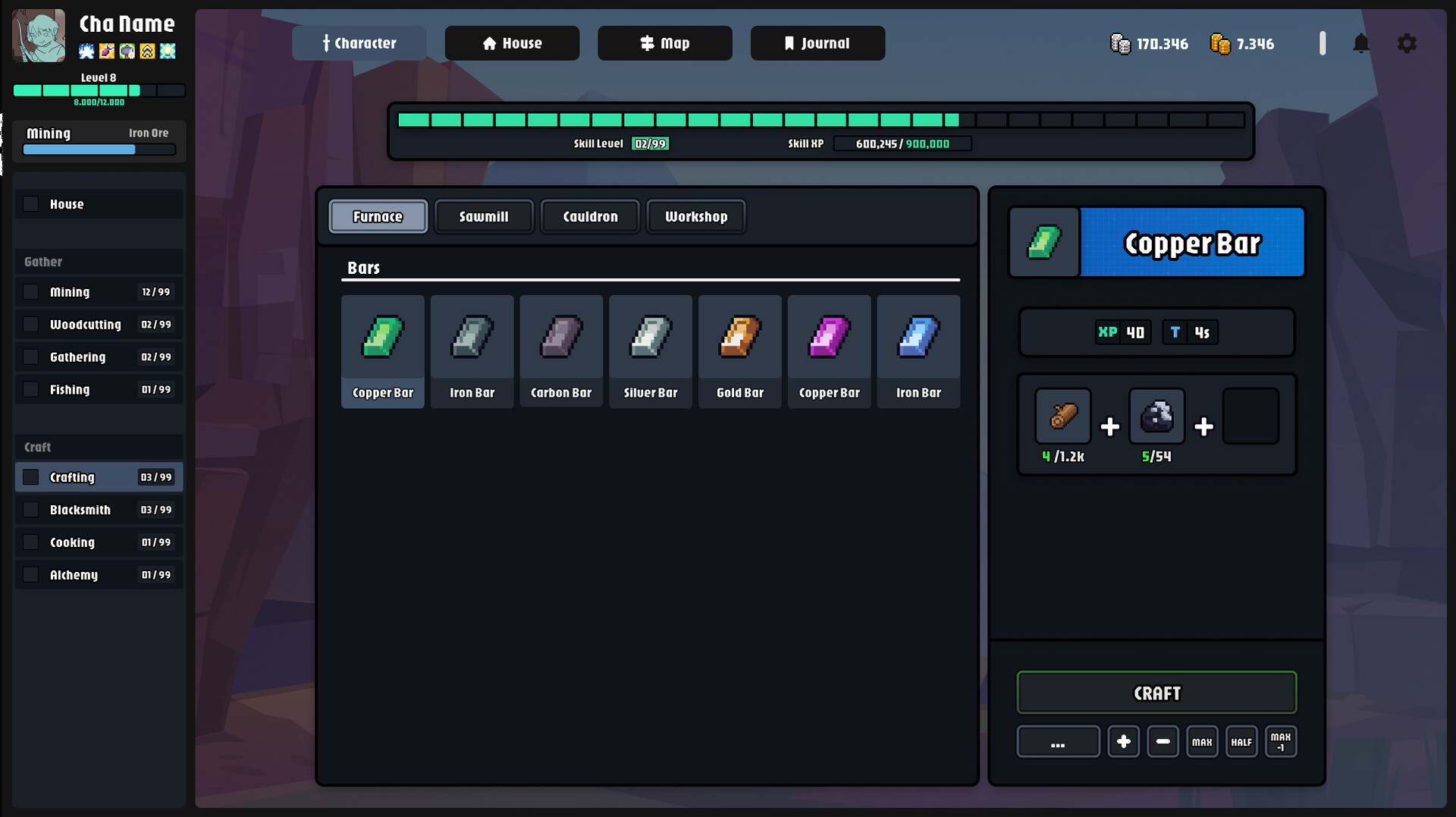 Between Adventures IDLE screenshot #2