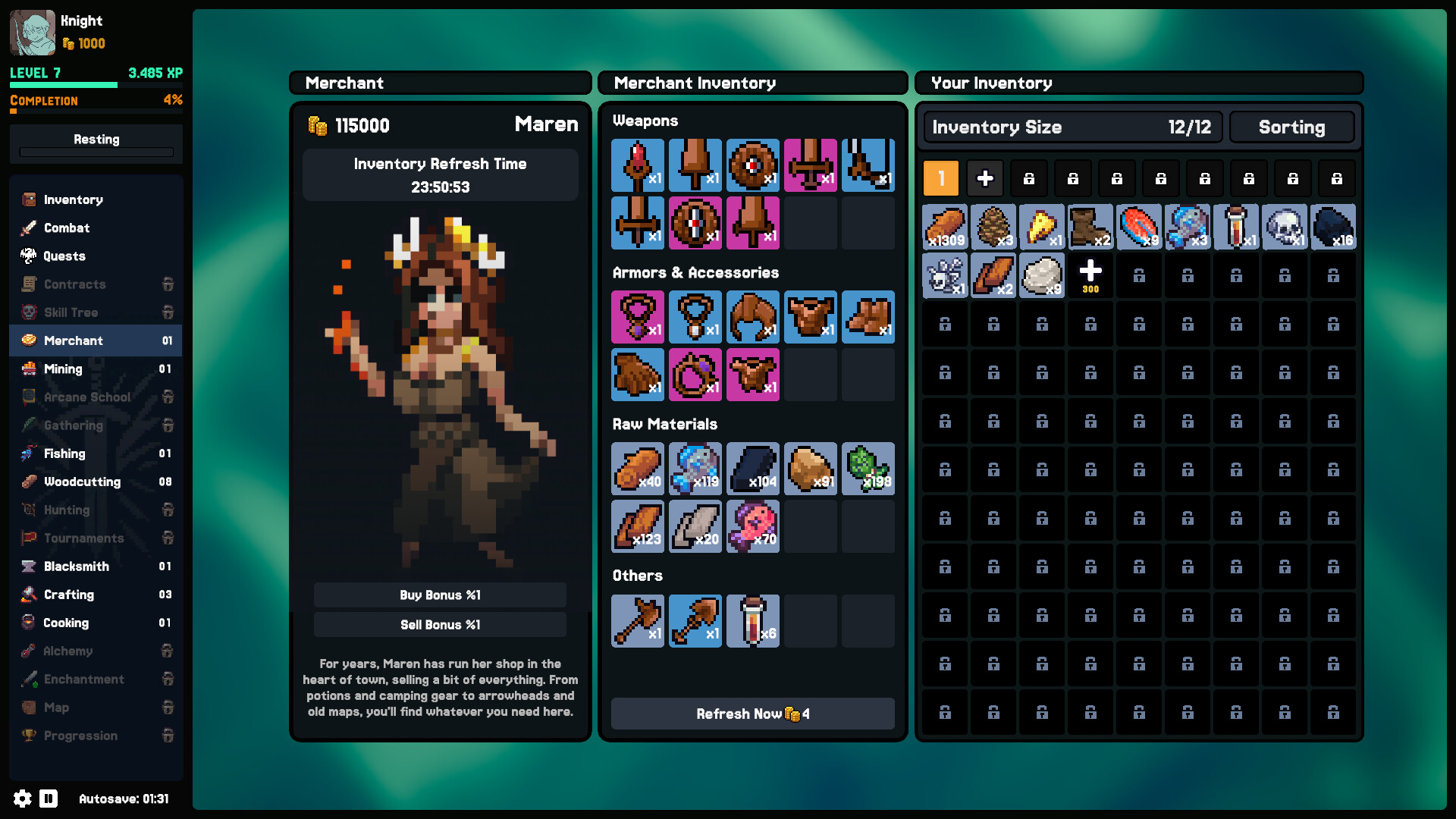 Between Adventures IDLE screenshot #10