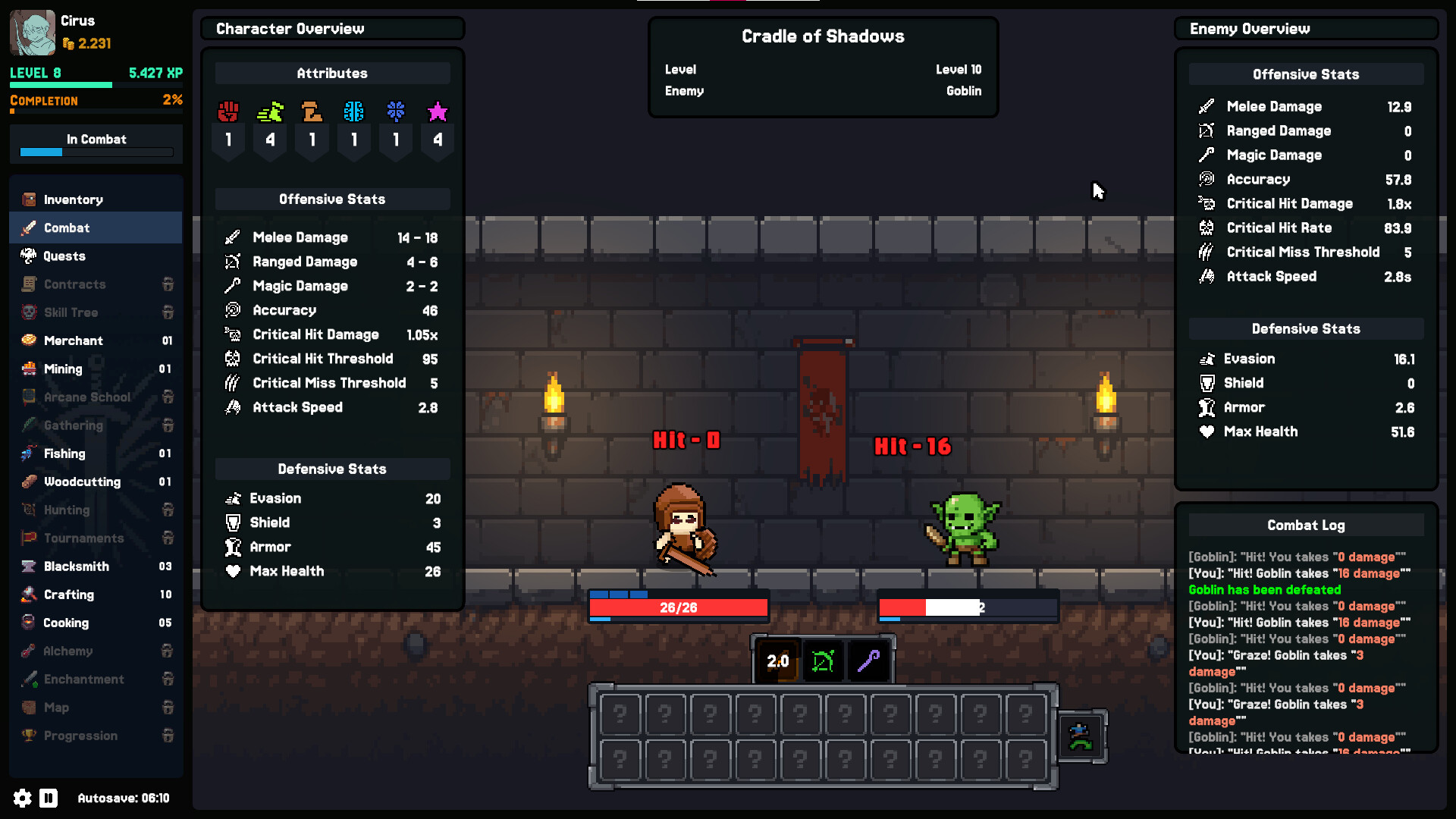 Between Adventures IDLE screenshot 2