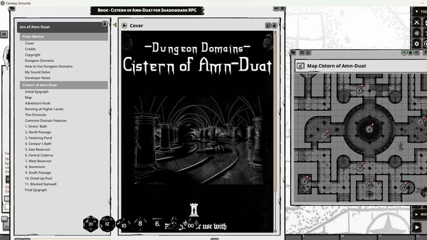 Fantasy Grounds - Cistern of Amn-Duat for Shadowdark RPG