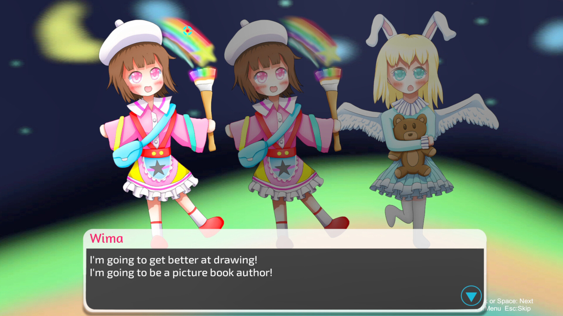 Wima Magicamia Cute Girls Magic Battle 3DTPS screenshot #8