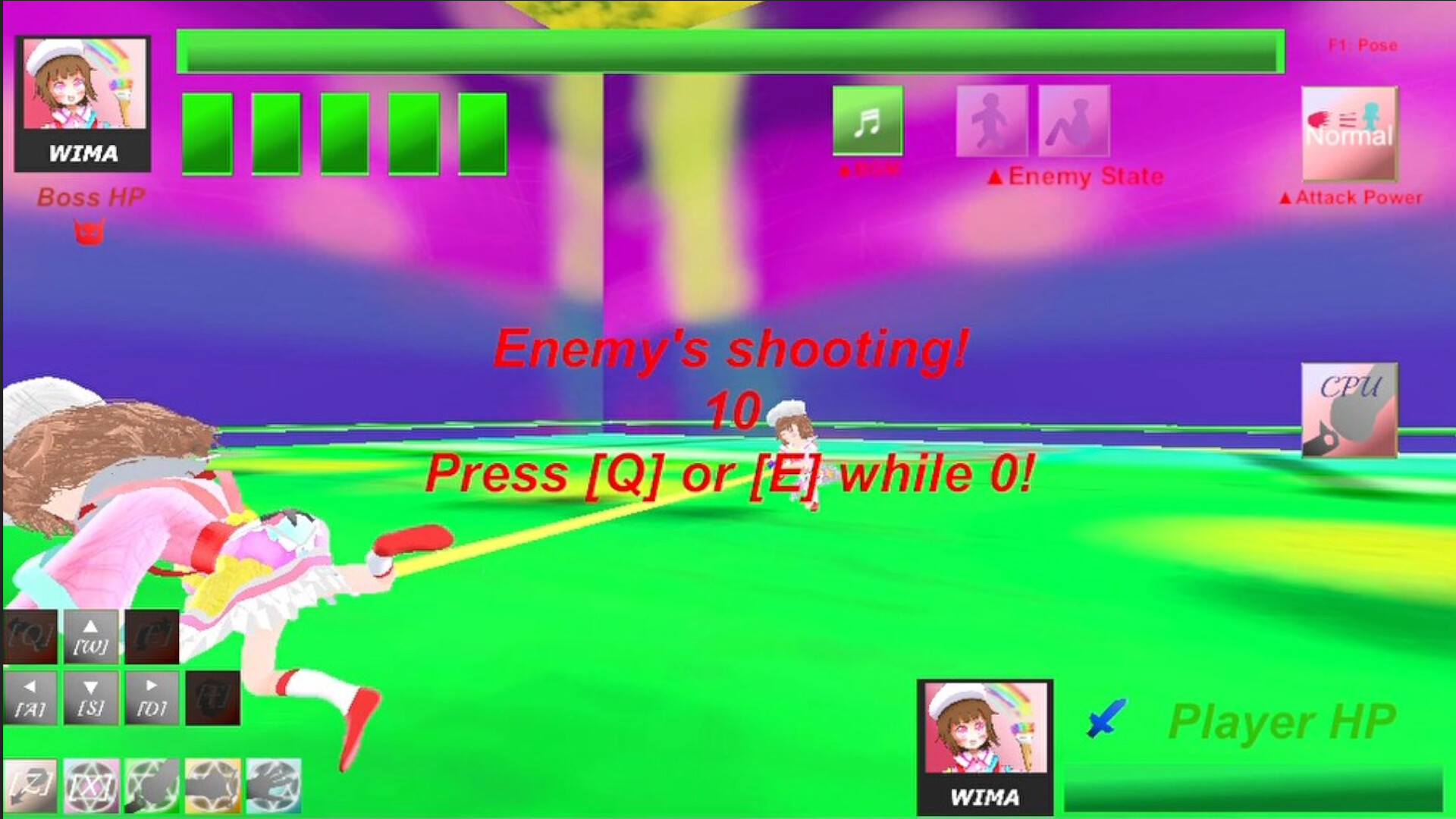 Wima Magicamia Cute Girls Magic Battle 3DTPS screenshot #6