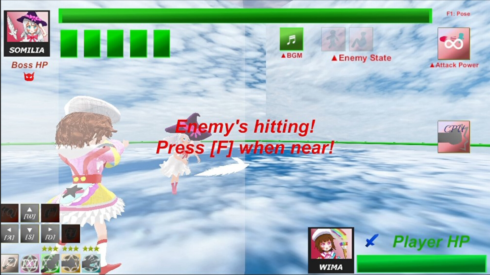 Wima Magicamia Cute Girls Magic Battle 3DTPS screenshot #2