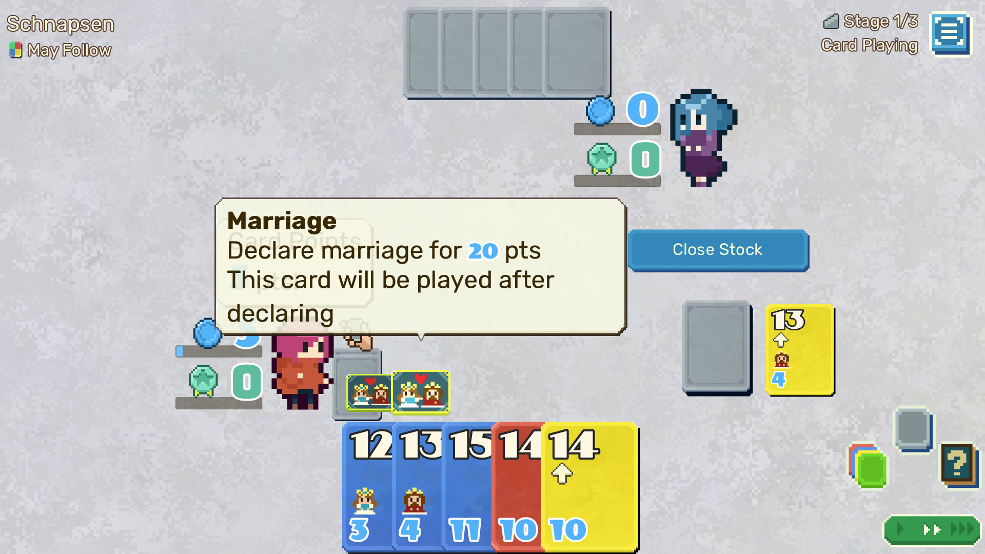 Trick-Taking Rogue screenshot #2