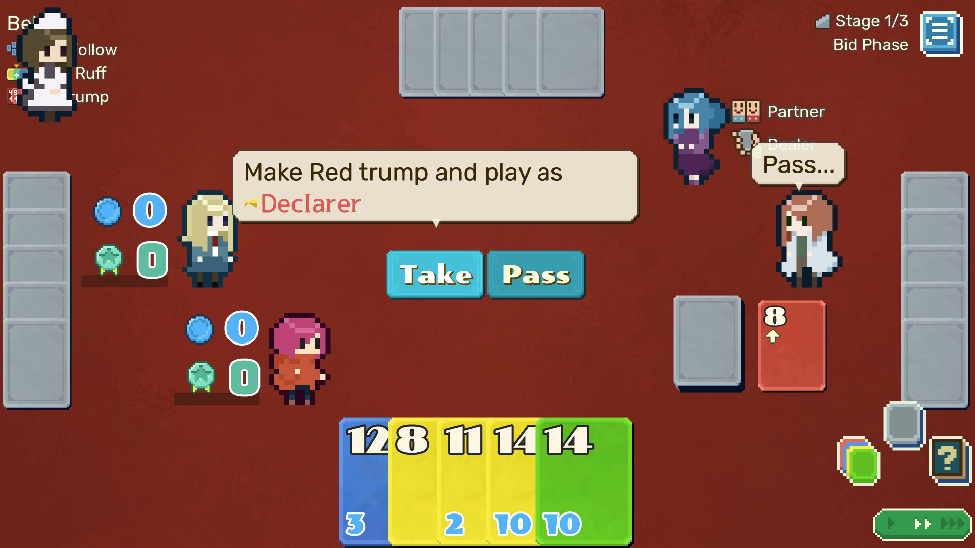 Trick-Taking Rogue screenshot #3