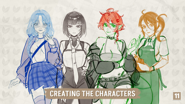 I drink Sorrel Coffee to reboot reality, but I'm being hunted by Monster Girls and armed agents - Artbook and Wallpapers