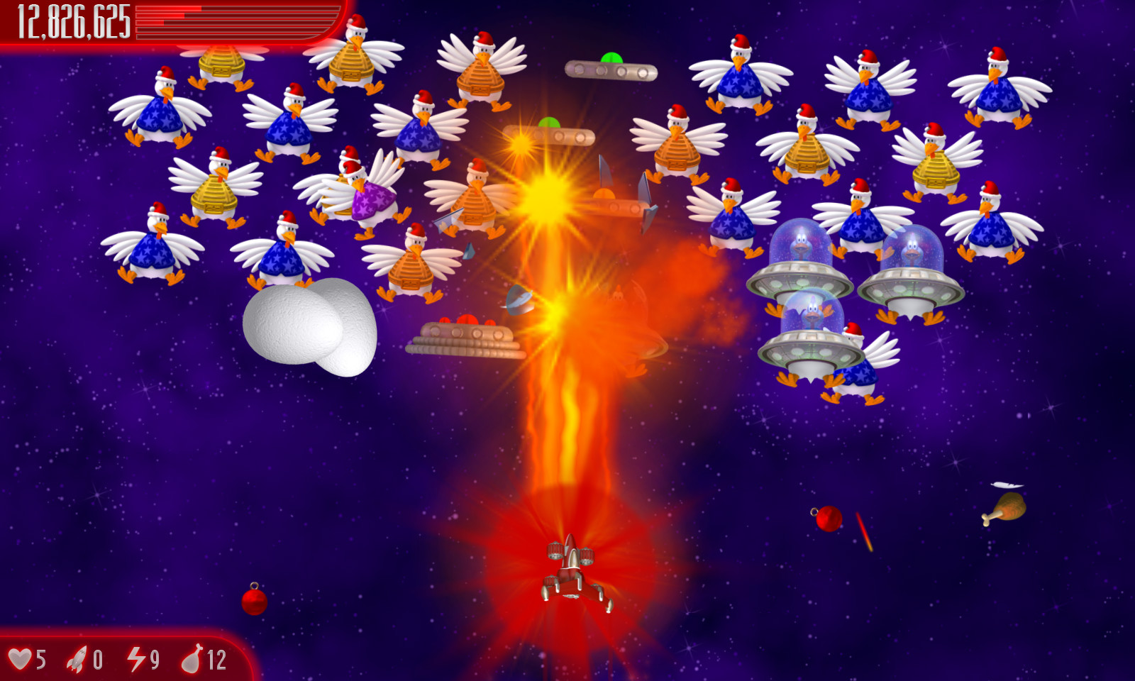 Chicken Invaders 4 - Christmas Edition screenshot 9