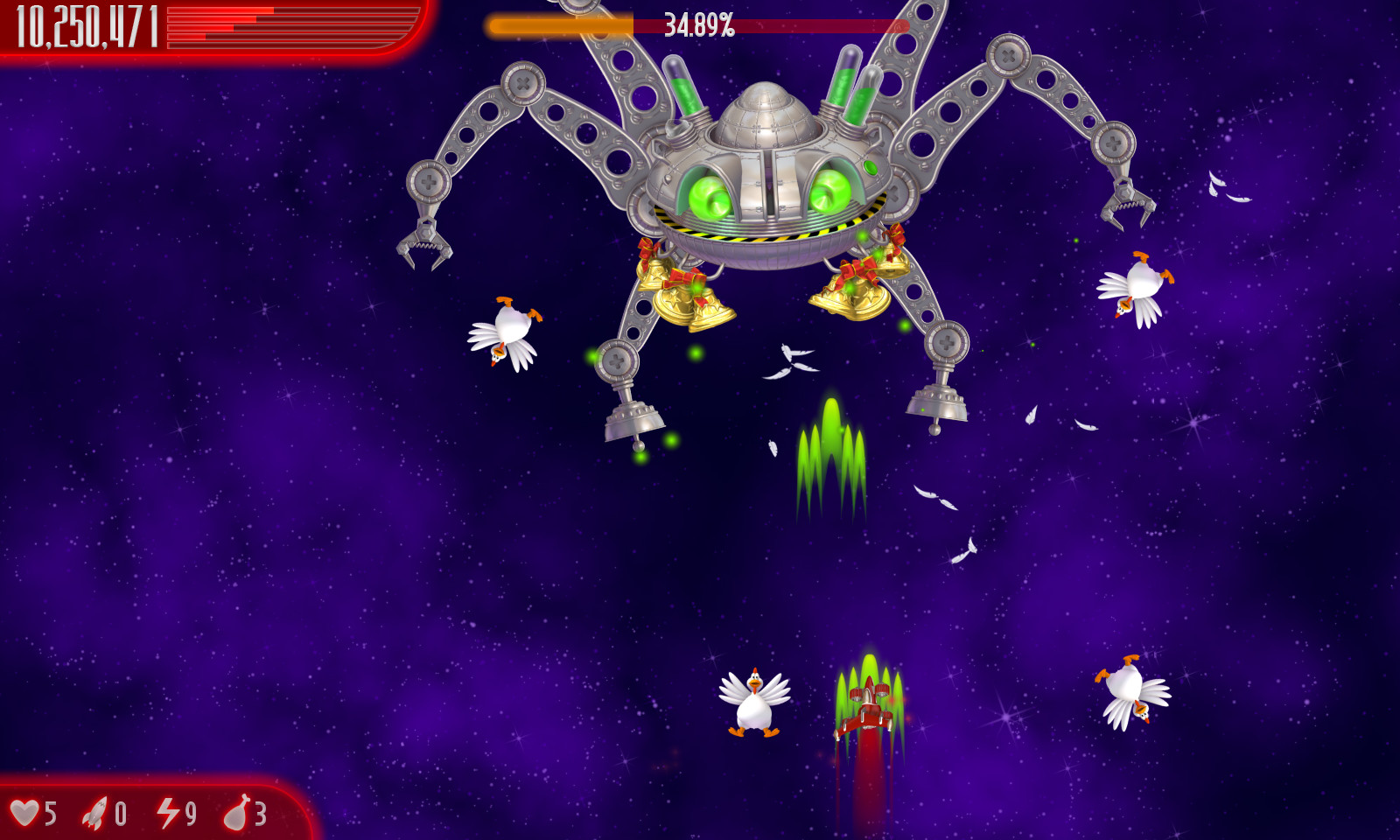 Chicken Invaders 4 - Christmas Edition screenshot 8