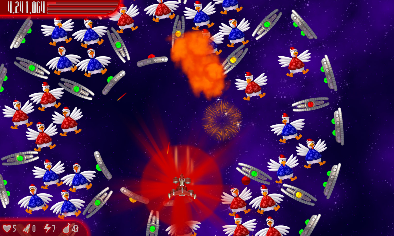Chicken Invaders 4 - Christmas Edition screenshot 5