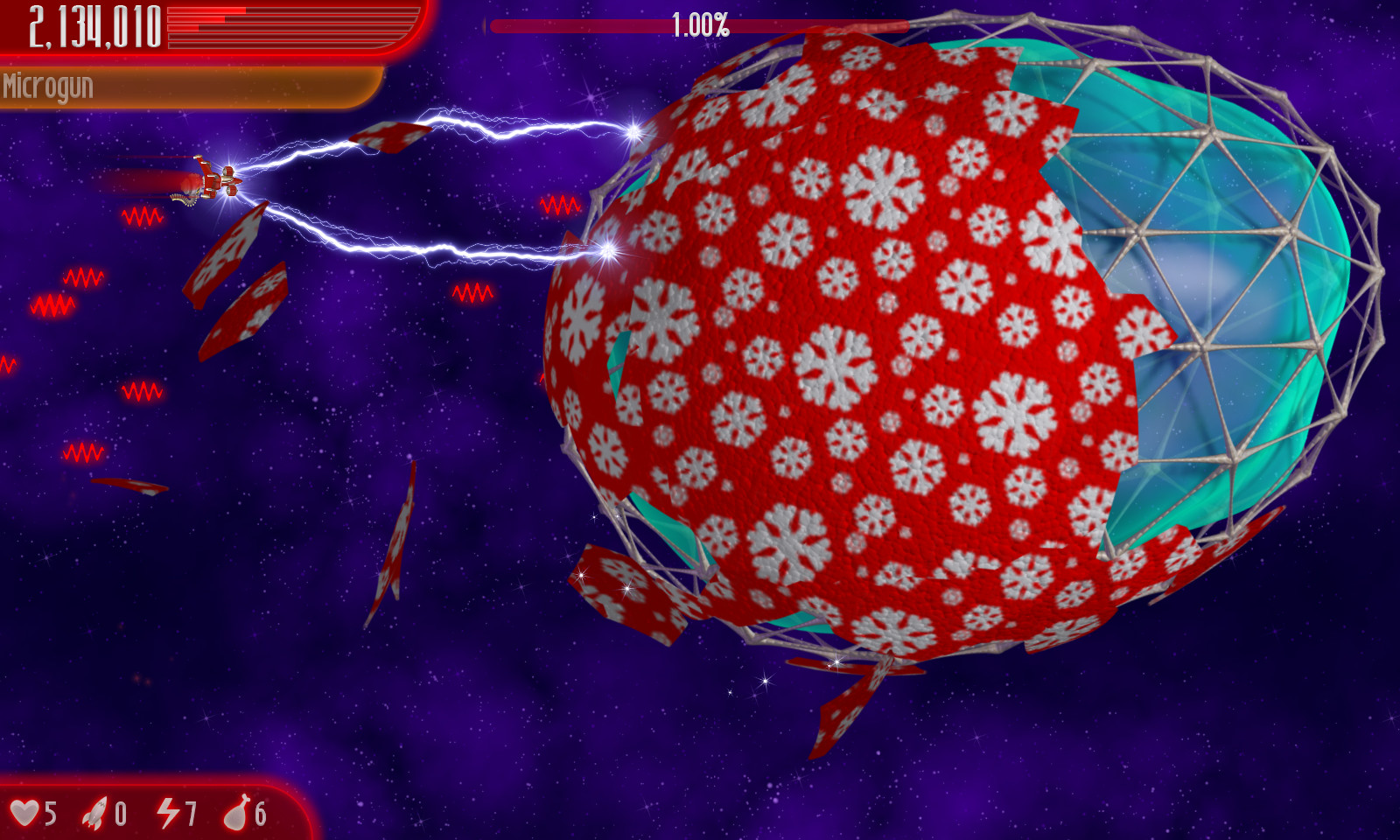 Chicken Invaders 4 - Christmas Edition screenshot 10