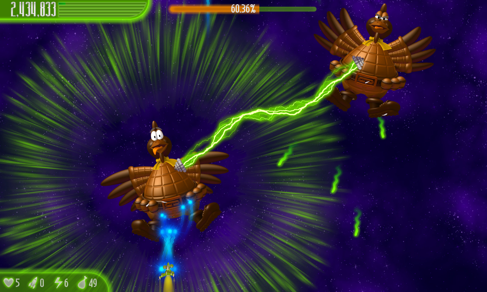 Chicken Invaders 4 - Easter Edition screenshot 4