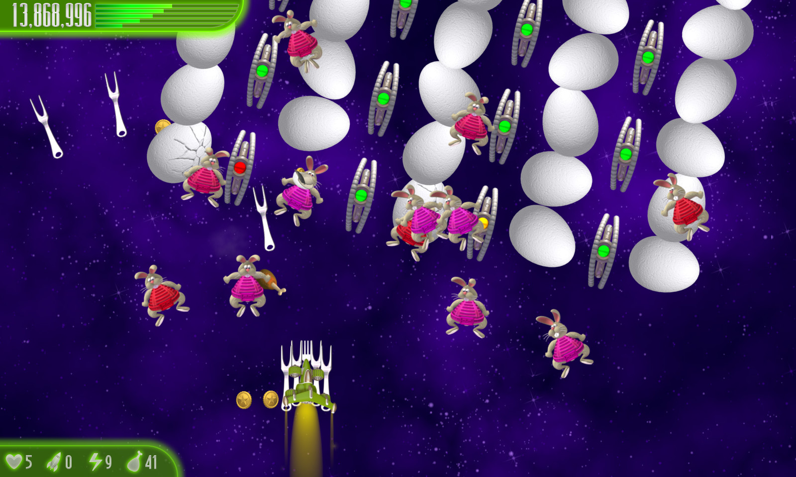 Chicken Invaders 4 - Easter Edition screenshot 7