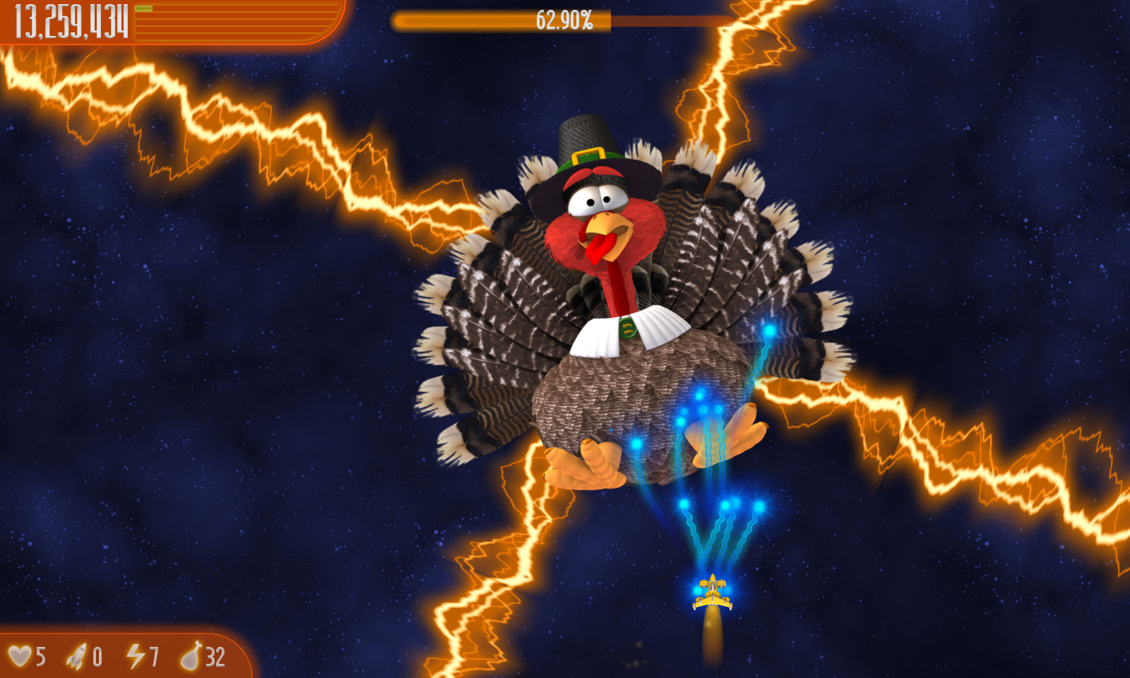 Chicken Invaders 4 - Thanksgiving Edition Featured Screenshot #1