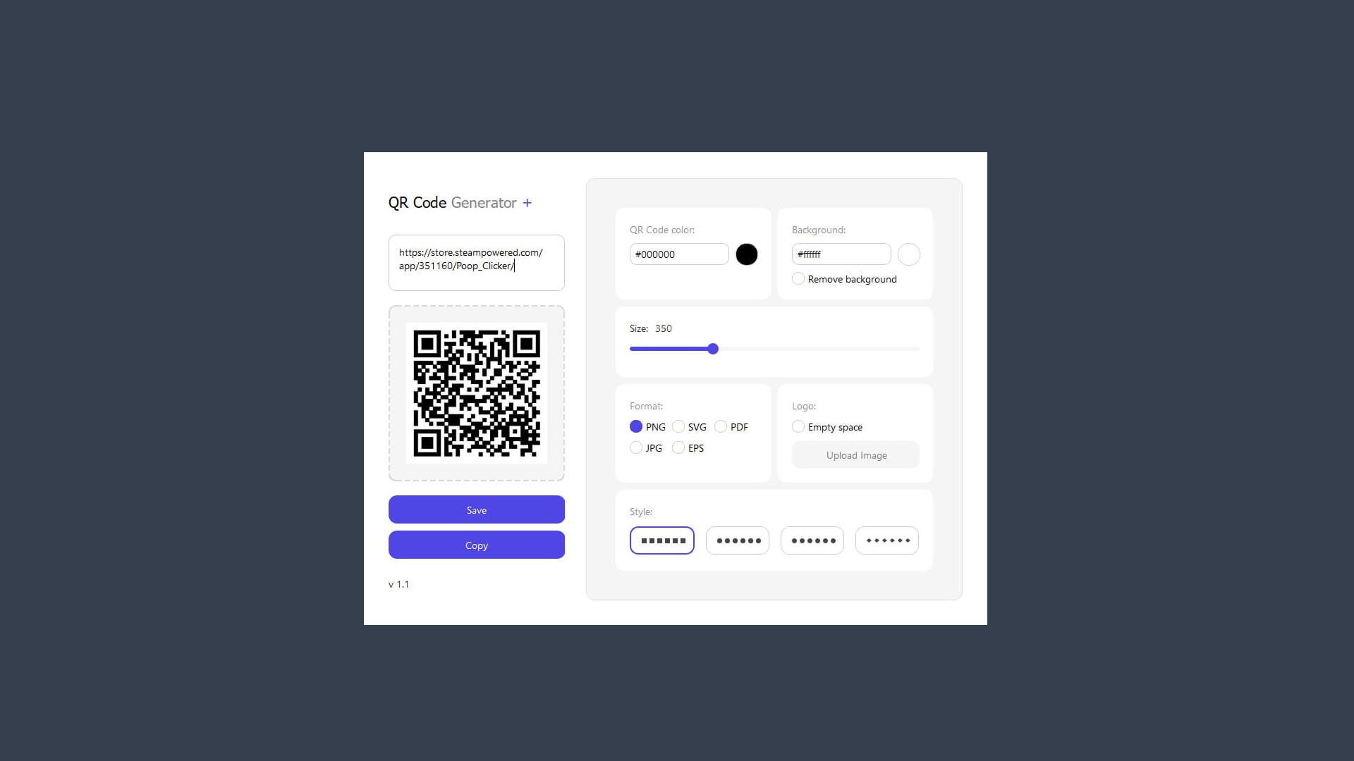 QR Code Generator Plus Featured Screenshot #1