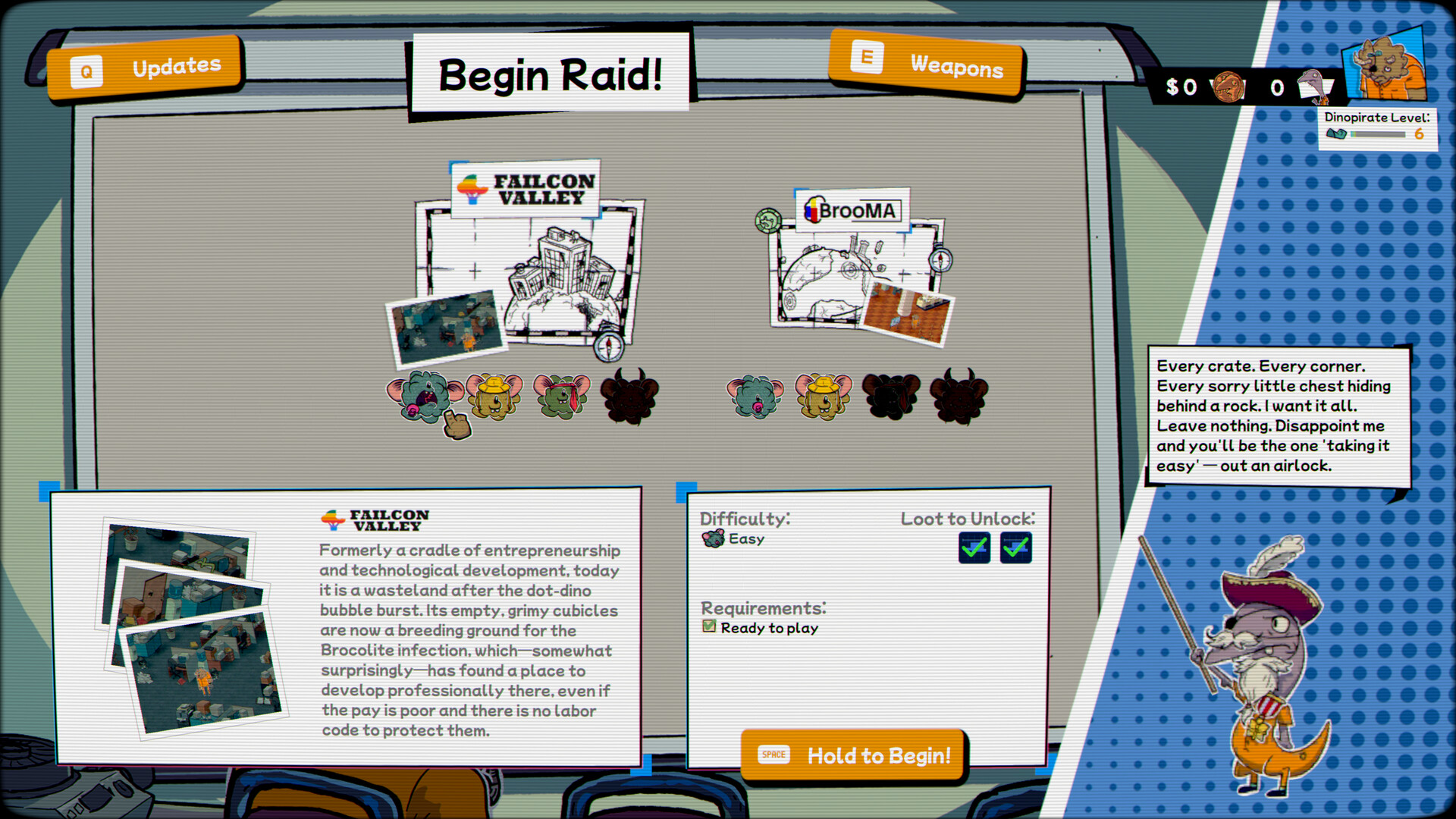 Dinopirates from Inner Space screenshot #3