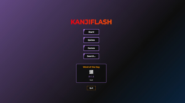 KanjiFlash for steam KanjiFlash for steam