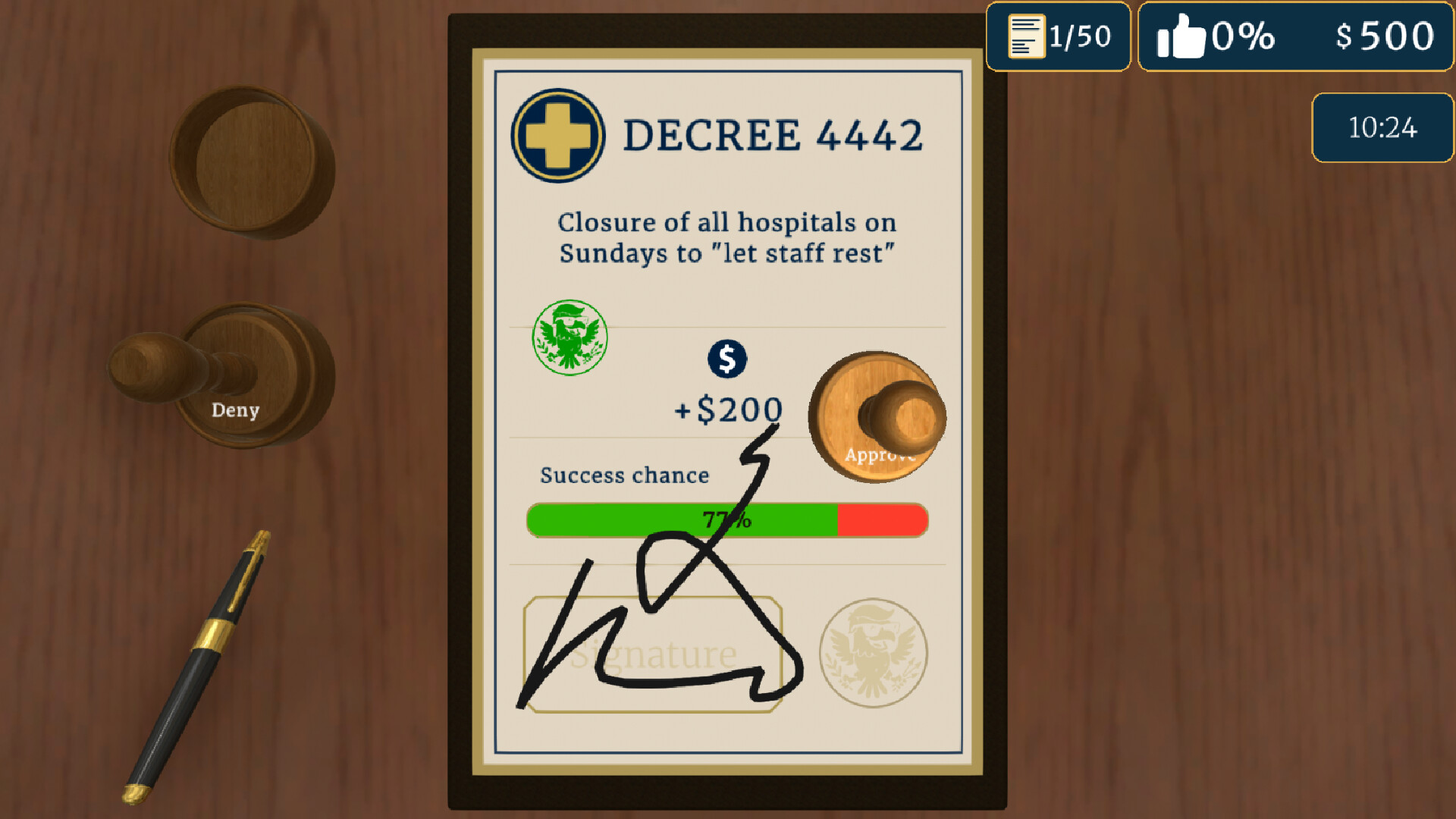 President Simulator screenshot #1