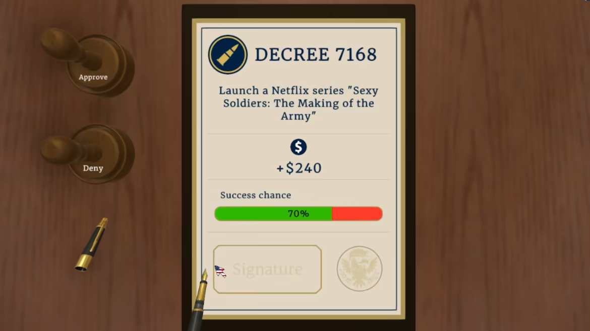 President Simulator video 1